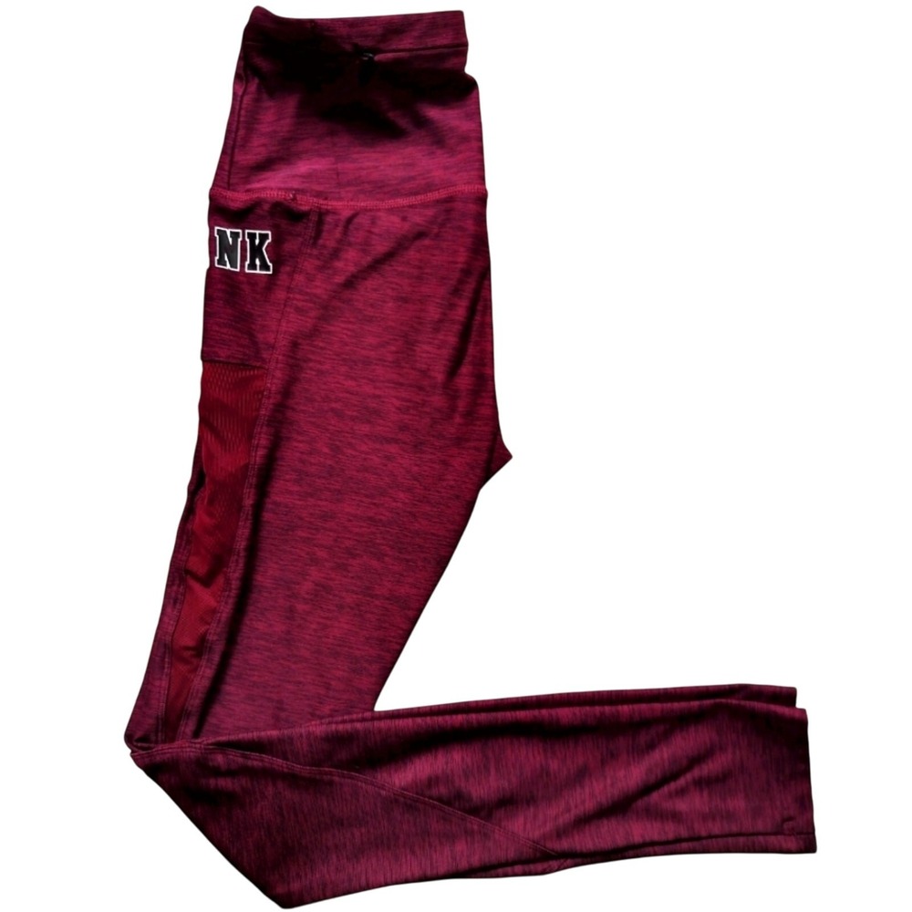 Pink Victoria's Secret Ultimate Sports Leggings Red Wine Size XS